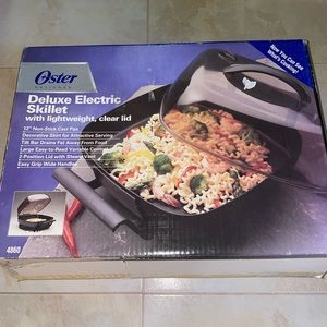 Oster Deluxe Electric Skillet (new)